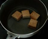 めんつゆで簡単！厚揚げと青梗菜の煮物作り方1写真