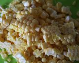 とうもろこしの甘辛炒め作り方1写真