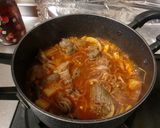牛すじ肉の韓国風煮込み作り方4写真