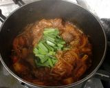 牛すじ肉の韓国風煮込み作り方5写真