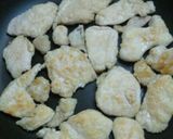 胸肉の梅マヨ焼き☆作り方3写真