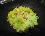 キャベツたっぷりオムレツ作り方3写真