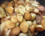 皮つきじゃがいもで、こってり肉じゃが作り方8写真