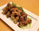 ☆塩麹で砂肝のガーリック唐揚げ☆作り方6写真