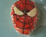 スパイダーマンのお弁当作り方3写真