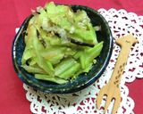 キャベツの塩麹・塩昆布　梅おかか胡麻和え作り方6写真