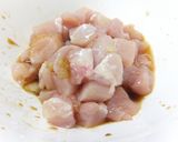 ＊鶏胸肉と夏野菜のスタミナ揚げ＊作り方1写真