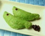 米粉のおから餅で練りきり♫お雛様作り方12写真