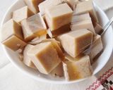 スキムミルク入りの冷たいコーヒー寒天作り方4写真