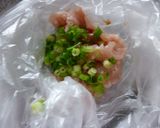 葱梅わさび鶏ミンチと塩昆布のトースト作り方2写真