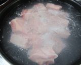 スペアリブと大根の梅干＆にんにく＆醤油煮作り方2写真