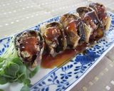 豚ひき肉団子と茄子のはさみ揚（甘酢かけ）作り方7写真
