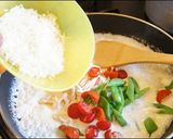 ささみ＆いんげんとゴルゴンゾーラのパスタ作り方8写真