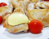 *鶏もも肉のマスタードマヨソース添え*作り方4写真
