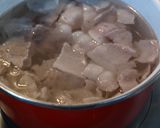 暑いから 豚&にらのっけ麺作り方5写真