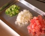 まぐろのタルタル風～だし醤油のジュレ。作り方5写真