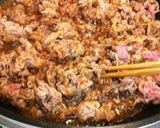 ピビンバ 〜春菊たっぷりと牛肉〜作り方2写真