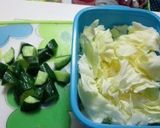 ＊キャベツときゅうりの味噌炒め＊作り方1写真