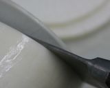 大根と生クリームをはさんだベーグル作り方2写真