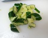 夏はさっぱり！酸っぱい☆水茄子サラダ作り方7写真