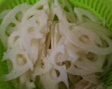パリパリパリッの蓮根きんぴら作り方1写真