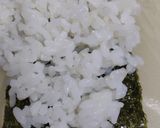 折り畳み三角むすび＊四角いおにぎりサンド作り方2写真