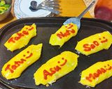 ホットプレートで簡単オムライス量産♪作り方2写真
