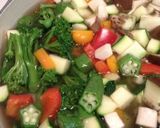 ルクルーゼde夏野菜スープ作り方2写真