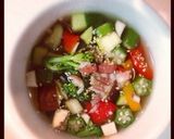 ルクルーゼde夏野菜スープ作り方4写真