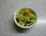 キャベツのミョウガ・塩昆布・すし酢漬け作り方6写真