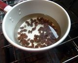 干しぶどうのパンケーキ(ホットケーキ)作り方1写真