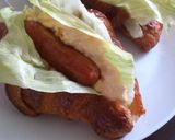 照り焼きクロワッサンサンド作り方4写真