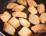 ソースパン粉で✿味付き鮭フライ作り方4写真