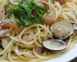 あさりと梅茶のパスタ作り方6写真