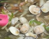 あさりと梅茶のパスタ作り方5写真