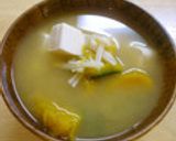 ほっこり♪かぼちゃのお味噌汁作り方10写真