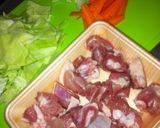 キャベツと鶏肉の生姜醤油炒め♡作り方1写真