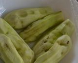 レンジで蒸し茄子作り方3写真