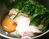 青しそいっぱいの落とし揚げ作り方1写真