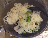 蓮根と鶏肉とオクラの照り煮作り方5写真