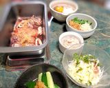 簡単主菜☆甘辛牛肉の黄身おろし和え作り方5写真