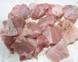 鶏もも肉のとろ～り長いも明太子チーズ焼き作り方4写真
