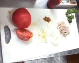 いかとトマトのクリームパスタ作り方1写真