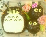 トトロ&まっくろくろすけ★キャラ弁作り方9写真