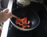 娘作★鮭ときのこの豆乳クリームパスタ作り方4写真
