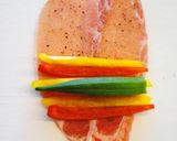 簡単！夏野菜の三色ロール 　作り方2写真