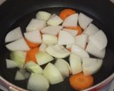 鶏豆腐団子の豆乳シチュー♪作り方3写真