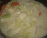 鶏豆腐団子の豆乳シチュー♪作り方7写真