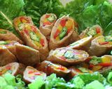簡単！夏野菜の三色ロール 　作り方5写真