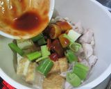 厚揚げと鶏もも肉のチリソース煮作り方5写真